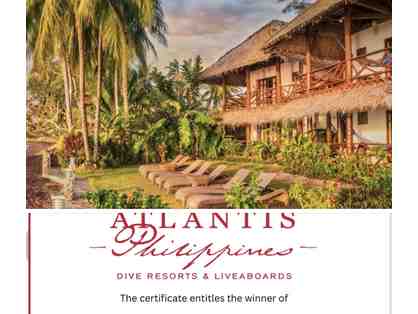 1 TRAVEL: Philippines (7 Nights, Meals, Diving - Atlantis Resorts